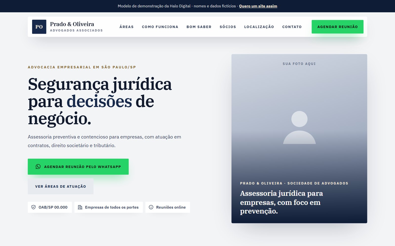 Prévia do modelo Empresarial